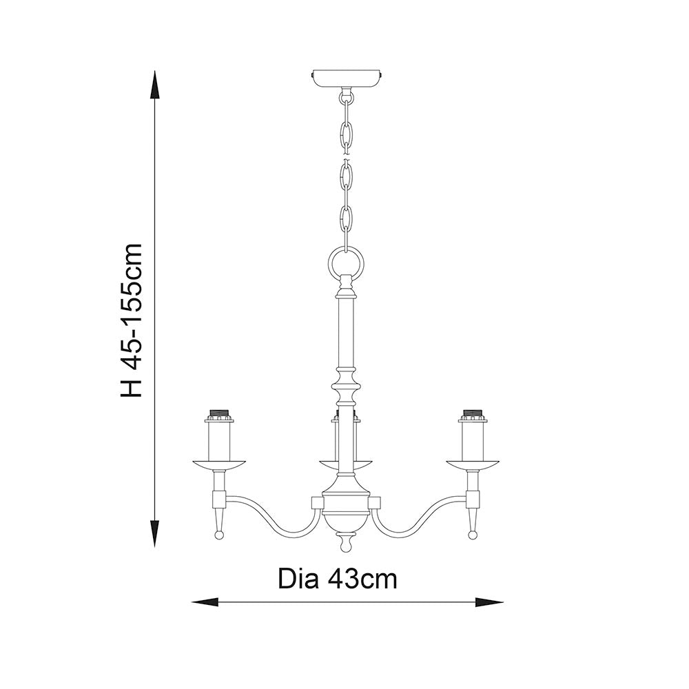 Stanford 3lt pendant
