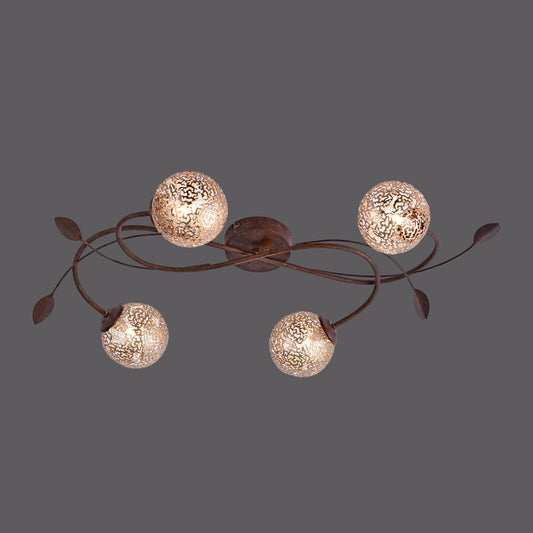 Greta - Ceiling Light - Rusty Coloured - By Paul Neuhaus - (6395-48)