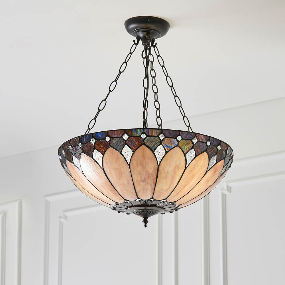 Brooklyn Large inverted 3lt pendant