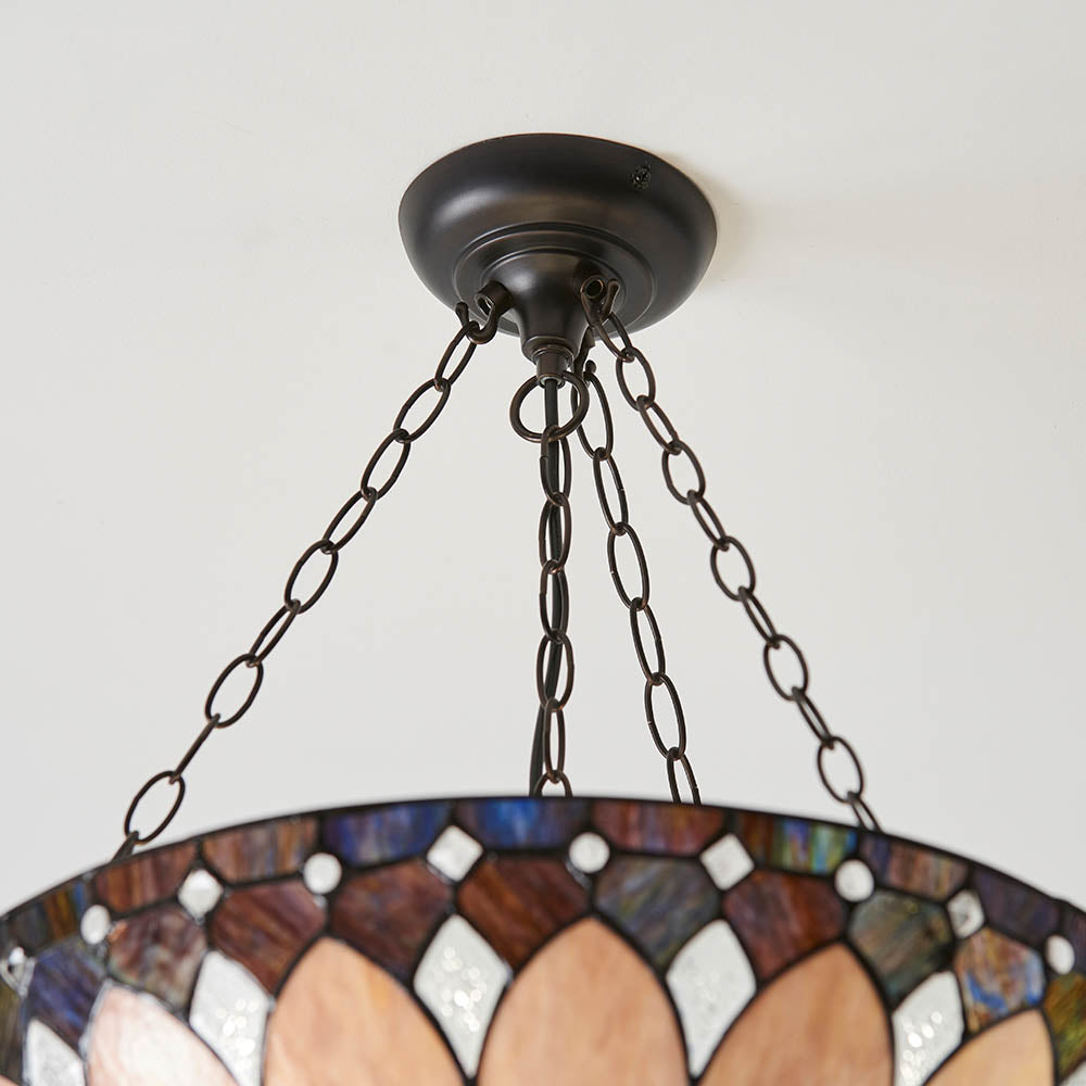 Brooklyn Large inverted 3lt pendant