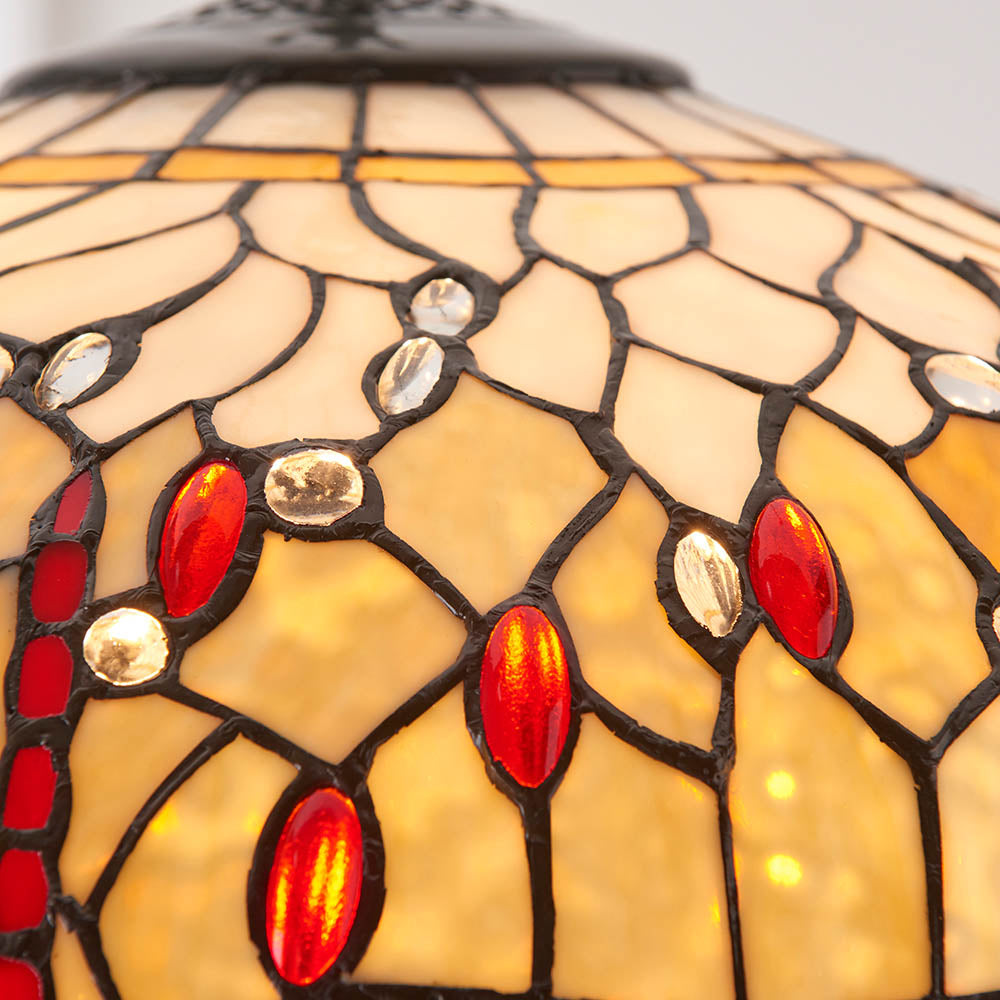 Dragonfly beige Large 3lt pendant