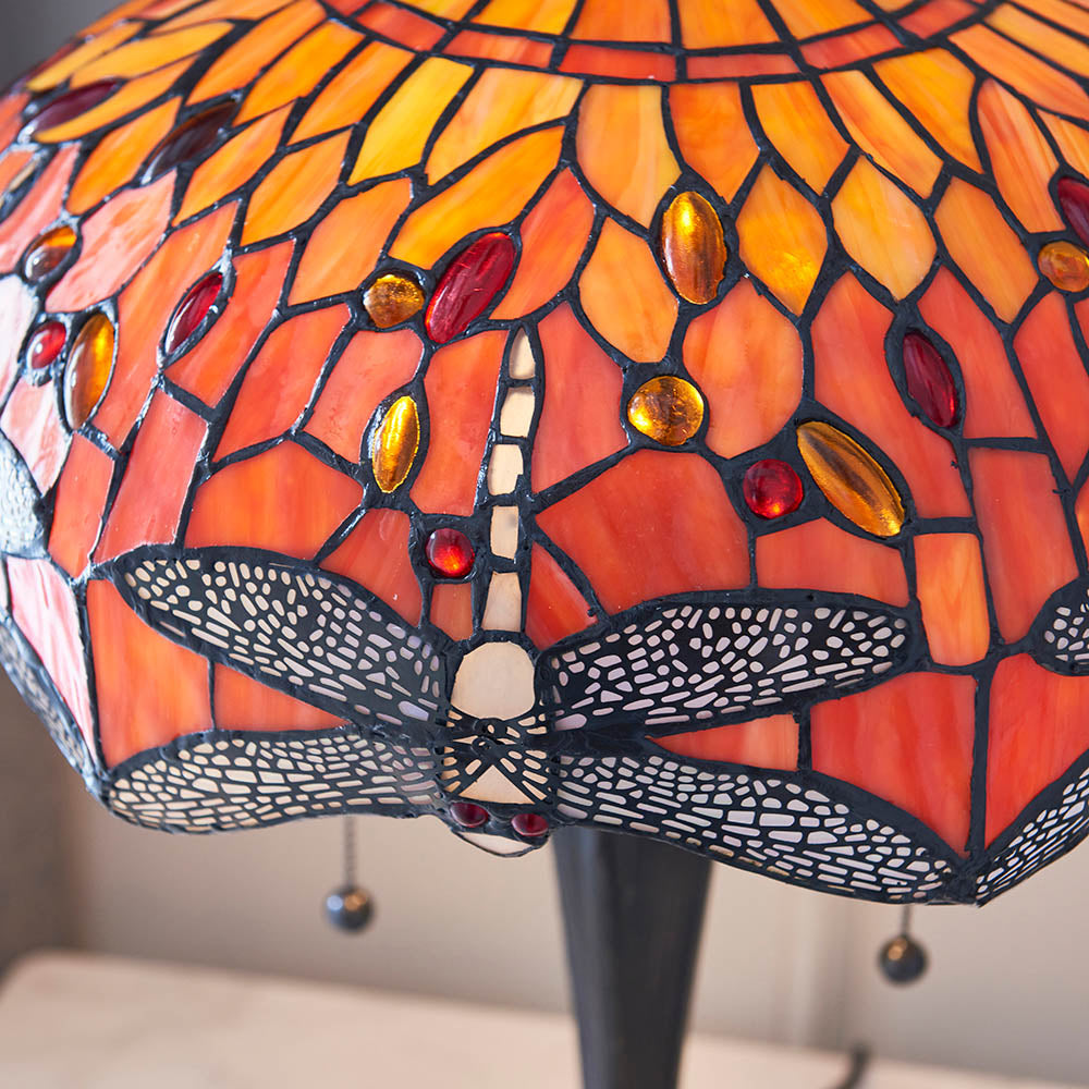 Dragonfly flame Medium table