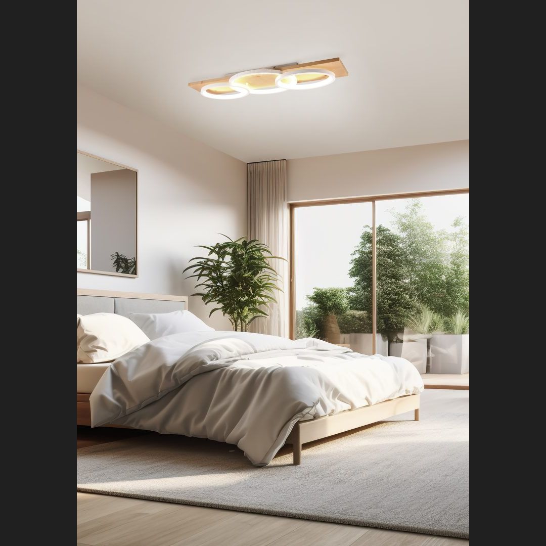 Barca - Ceiling Light - White Matt - Trio - 641110331