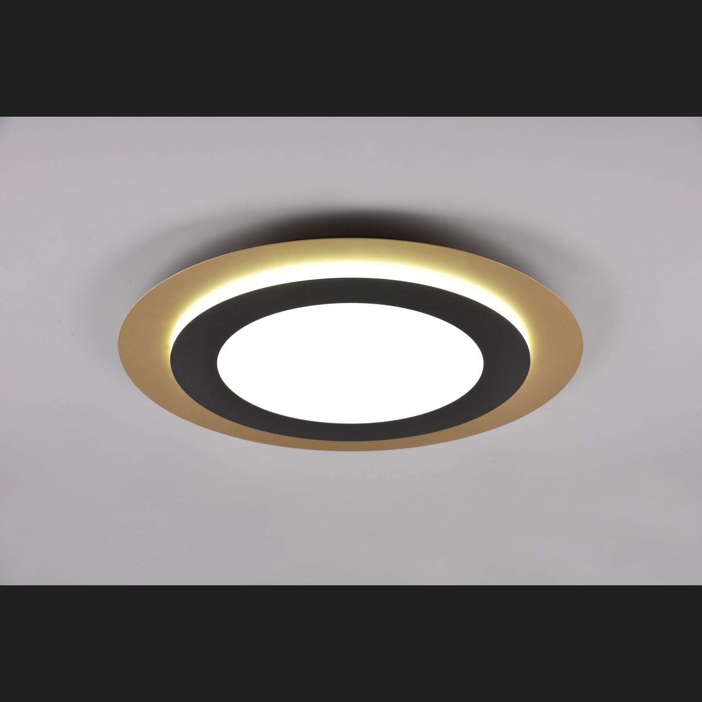 Morgan - Ceiling Light - Black Gold - Trio - 641519280