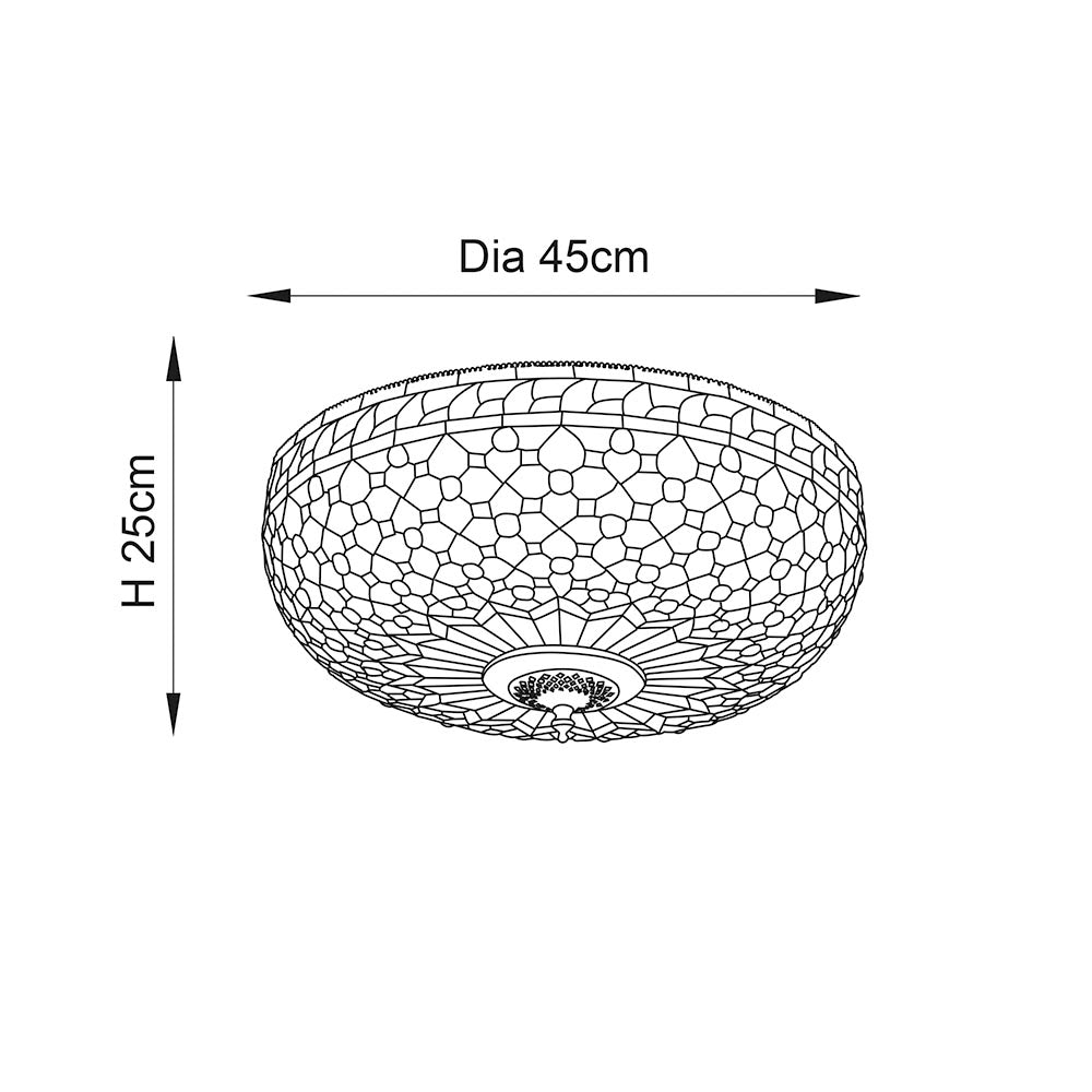 Mille Feux Large 2lt flush