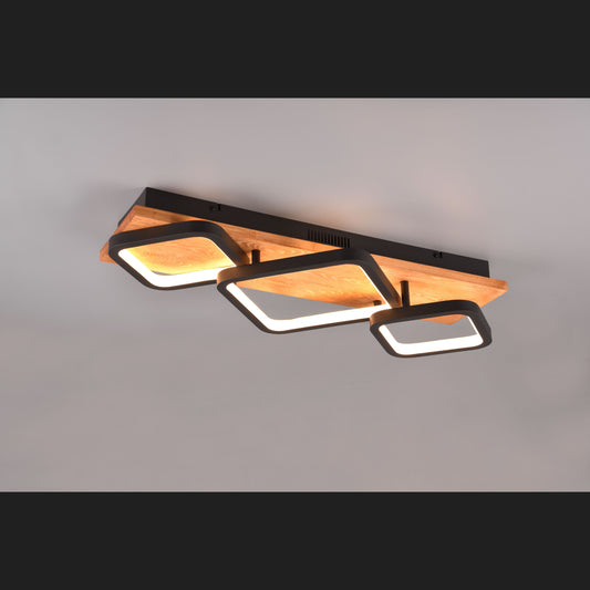 Rama  - Ceiling lamp - Black Matt - Trio