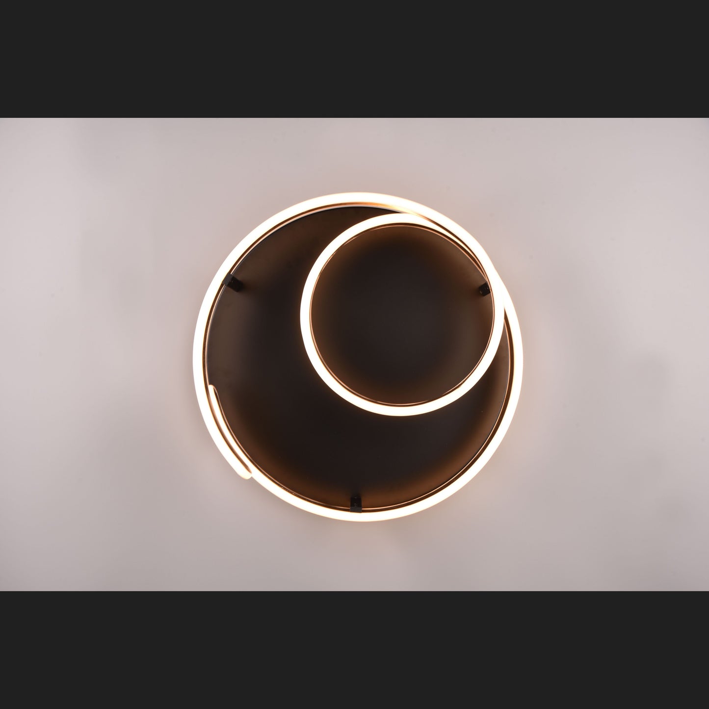 Marnie  - Ceiling lamp - Black - Gold - Trio