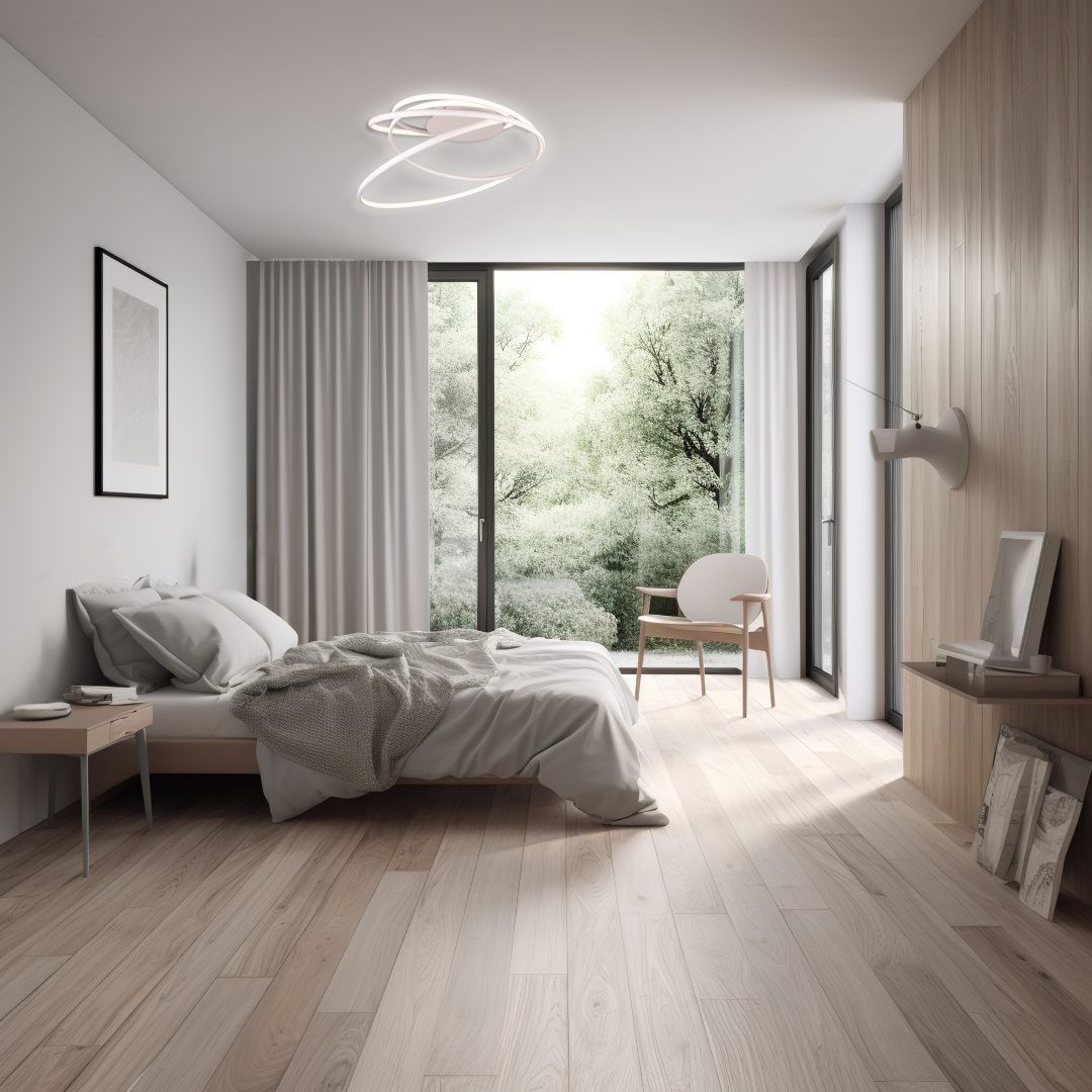 Nala  - Ceiling lamp - White Matt - TRIO Select