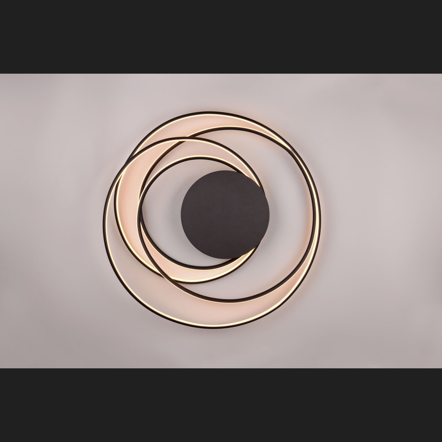 Nala  - Ceiling lamp - Black Matt - TRIO Select