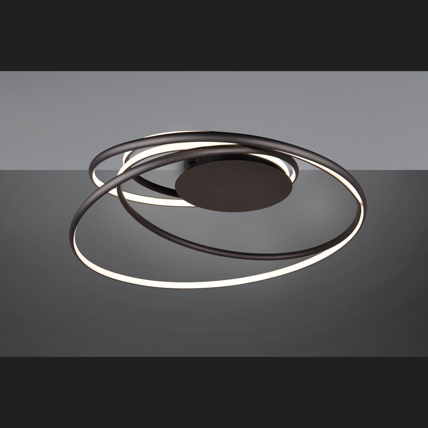 Nala  - Ceiling lamp - Black Matt - TRIO Select