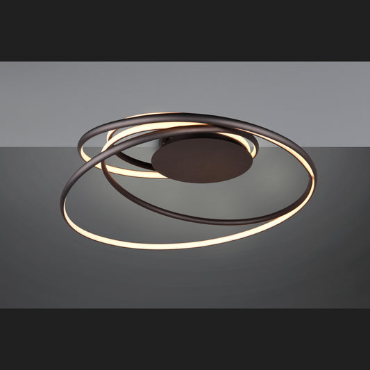 Nala  - Ceiling lamp - Black Matt - TRIO Select