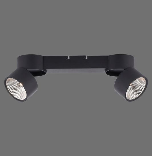 Pure Nola - Ceiling Light - Black - By Paul Neuhaus - (6452-18)