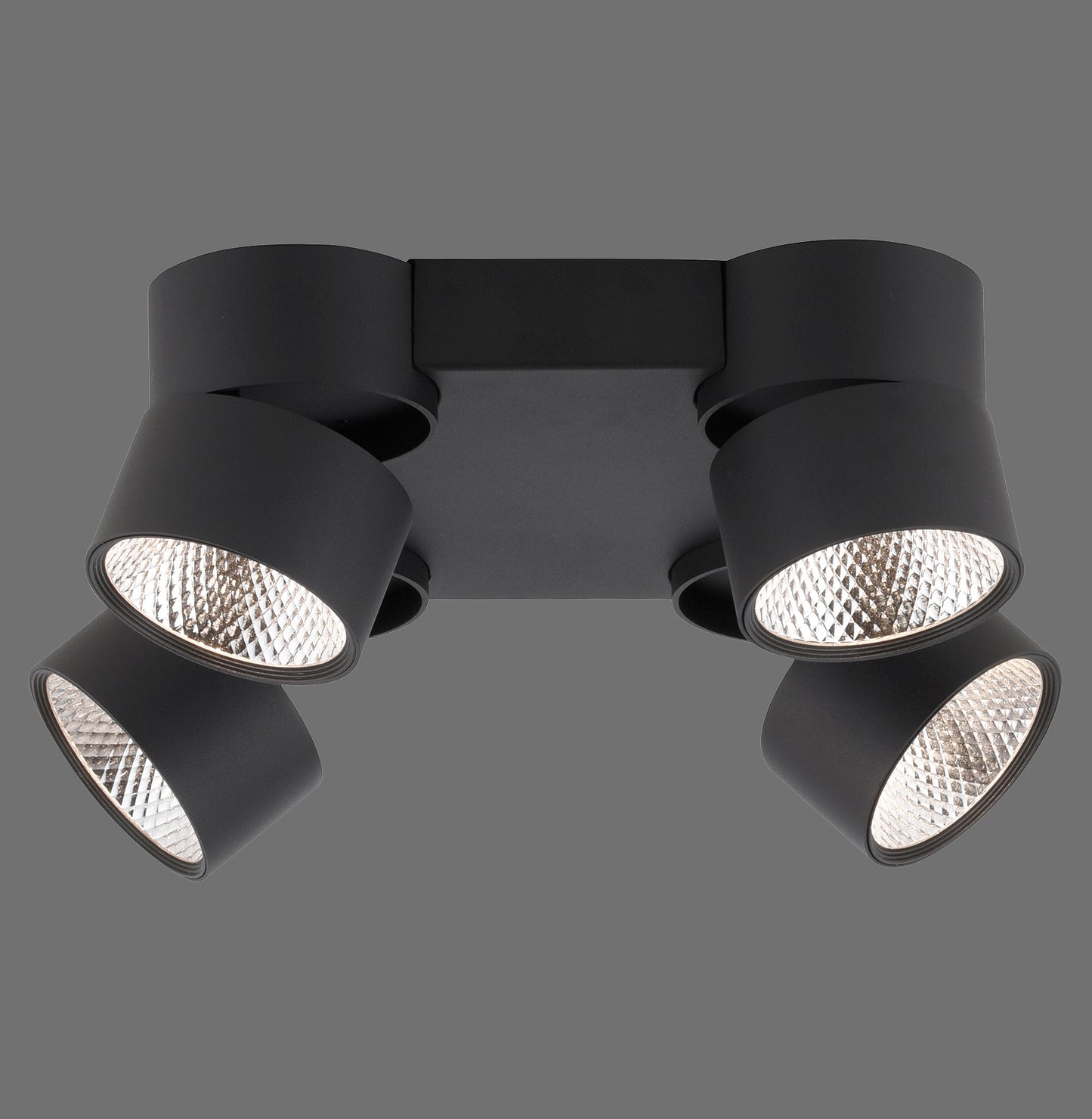 Pure Nola - Ceiling Light - Black - By Paul Neuhaus - (6454-18)