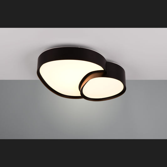 Rise  - Ceiling lamp - Black Matt - Trio