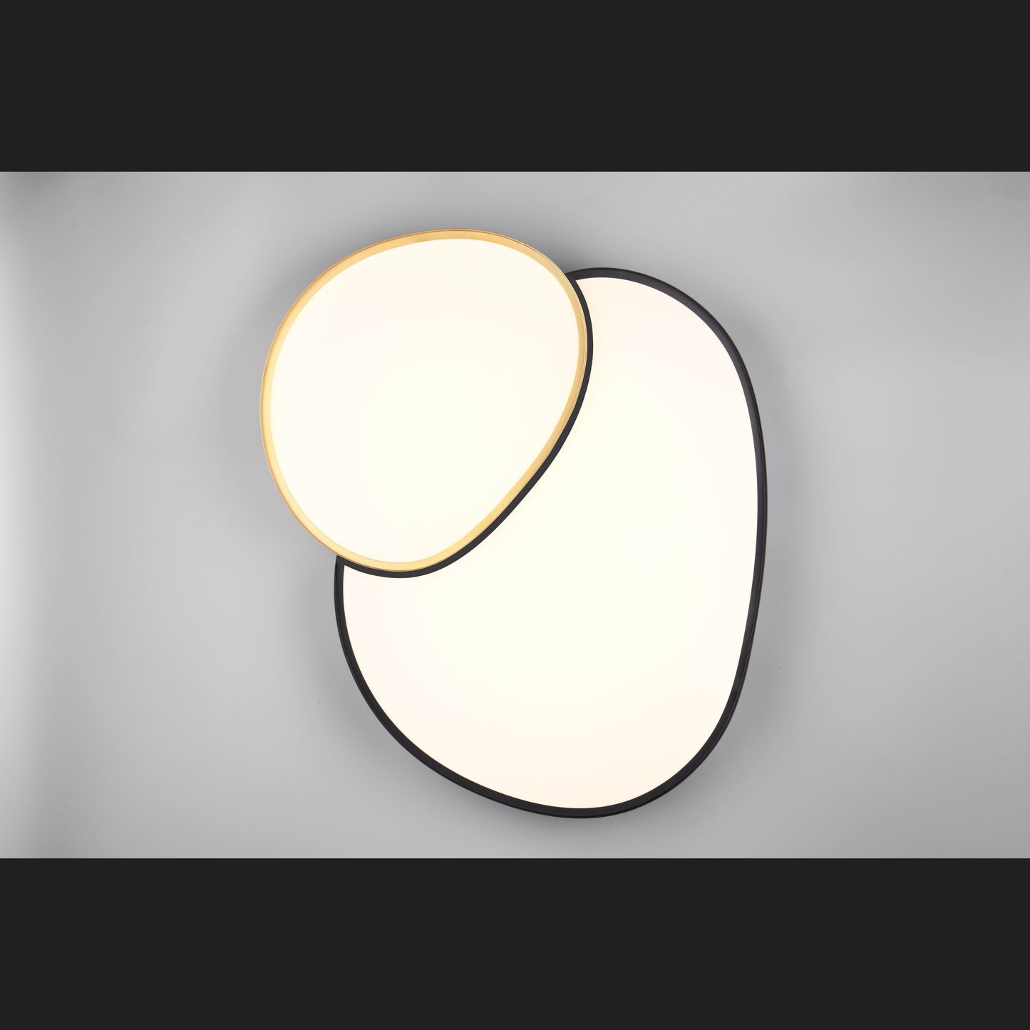 Rise  - Ceiling lamp - Black - Gold - Trio