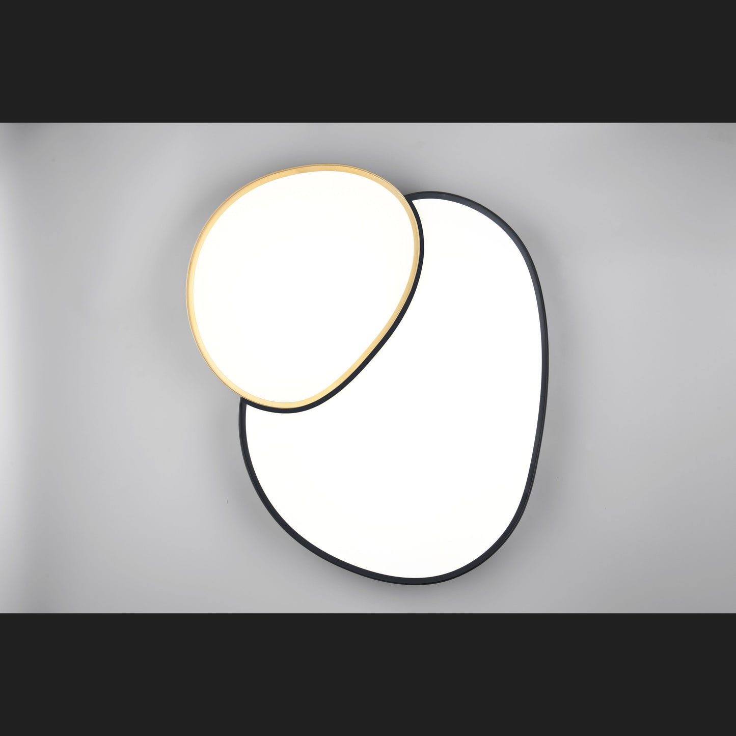 Rise  - Ceiling lamp - Black - Gold - Trio