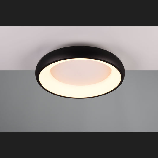 Cardona - Ceiling Lamp - Black Matt - Trio - 649614532