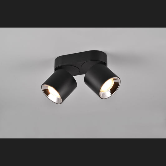 Guayana  - Ceiling lamp - Black Matt - Trio