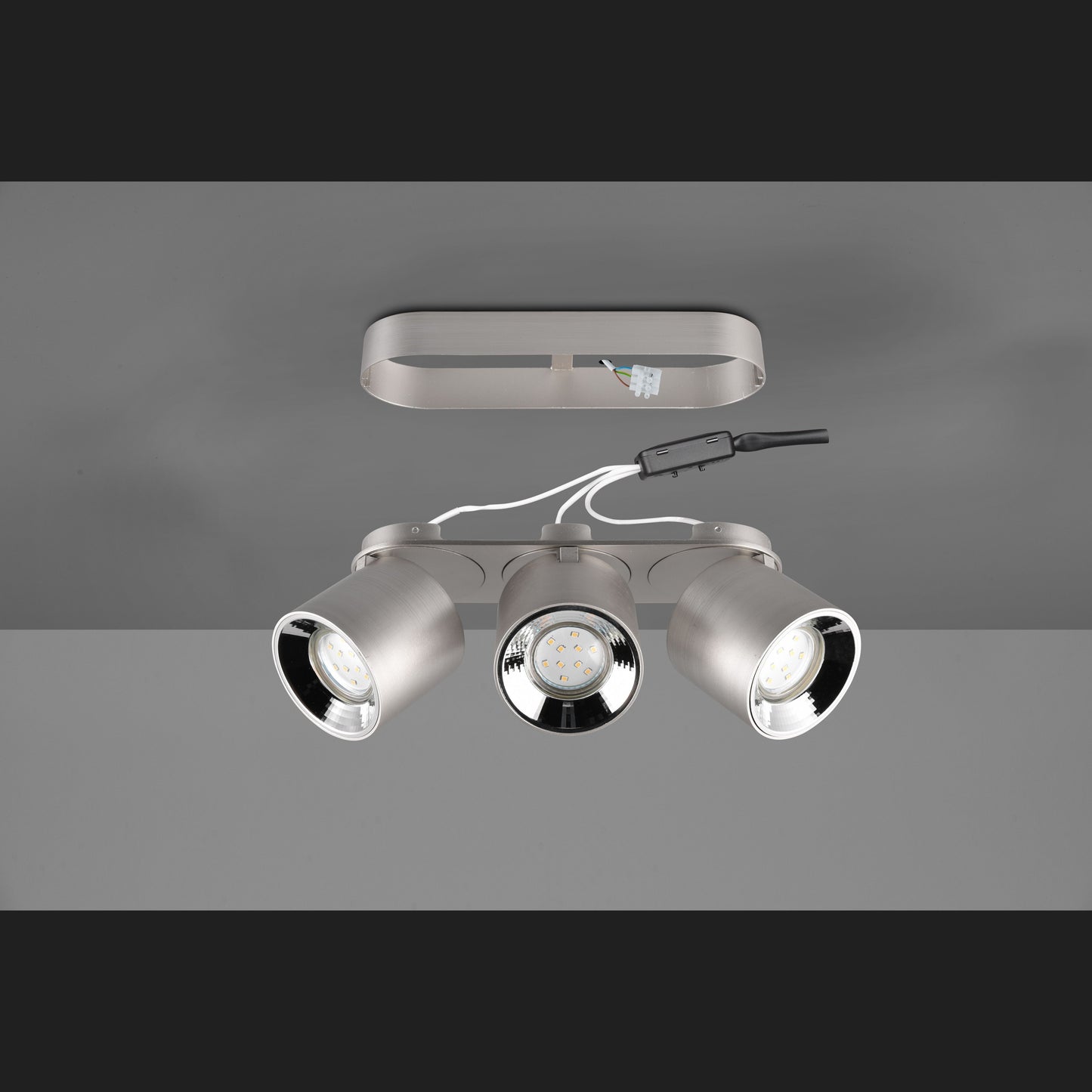 Guayana  - Ceiling lamp - Nickel Matt - Trio