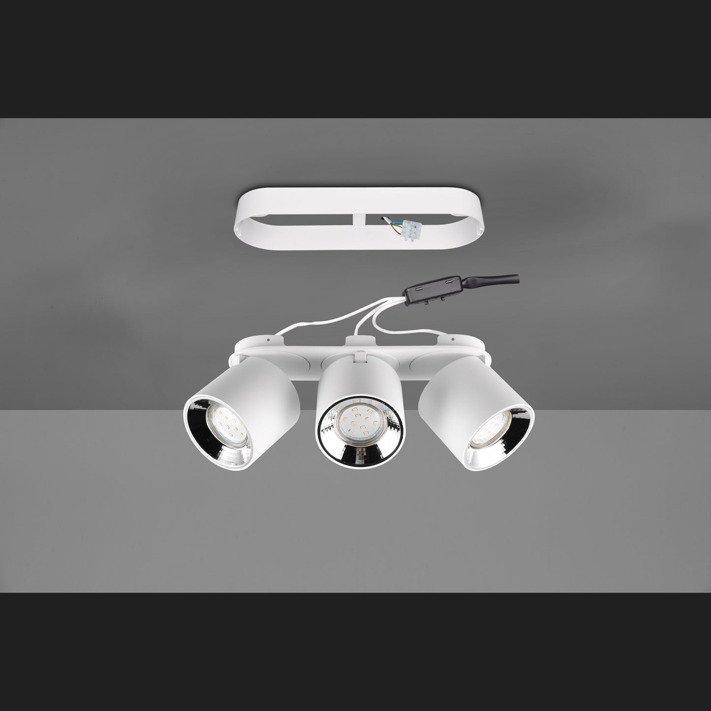 Guayana  - Ceiling lamp - White Matt - Trio