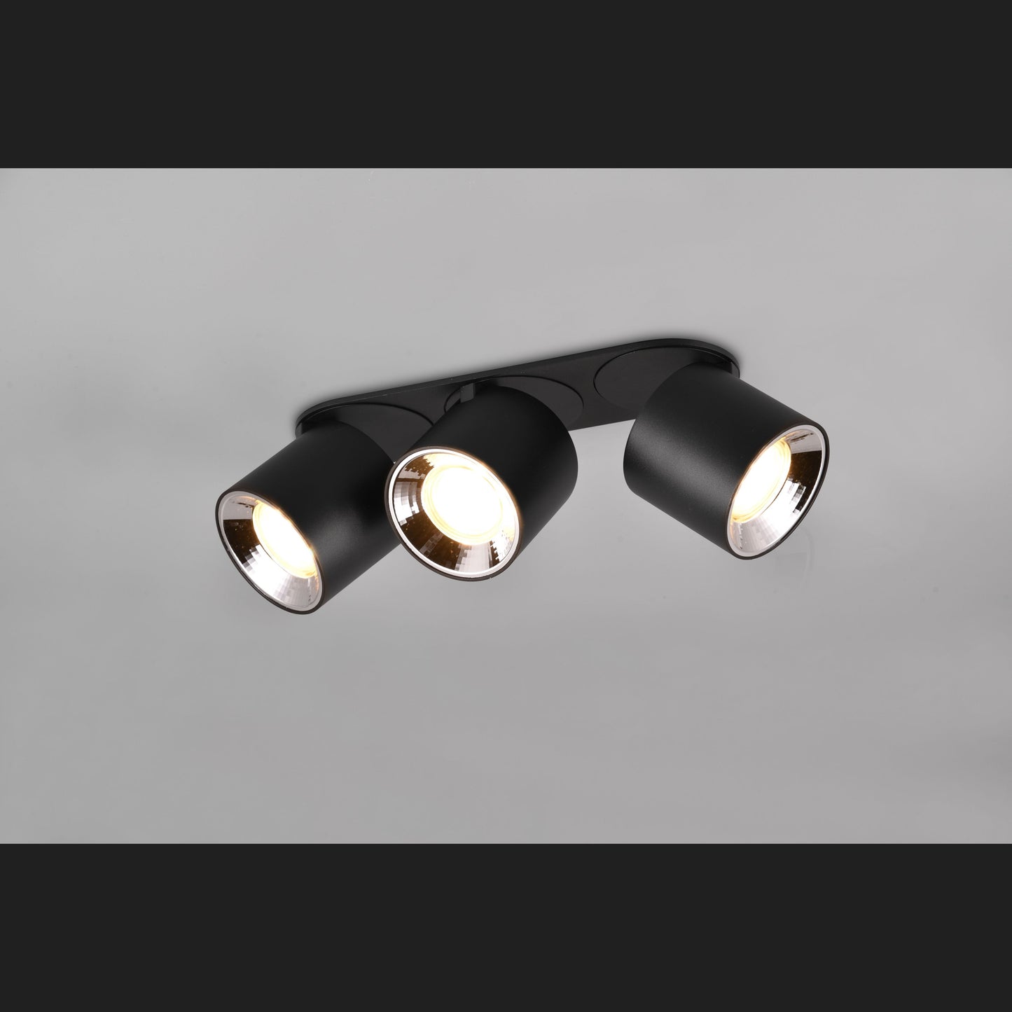 Guayana  - Ceiling lamp - Black Matt - Trio