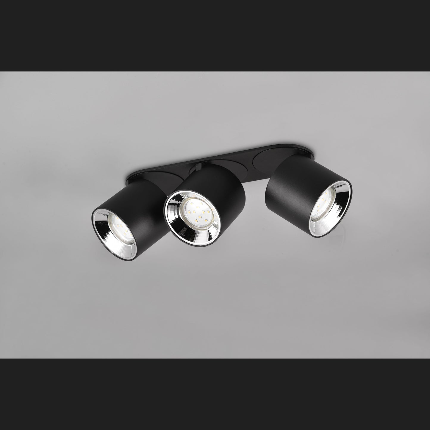 Guayana  - Ceiling lamp - Black Matt - Trio
