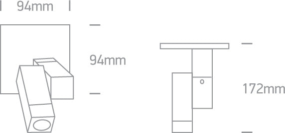 Indoor Mini Series Natural aluminium