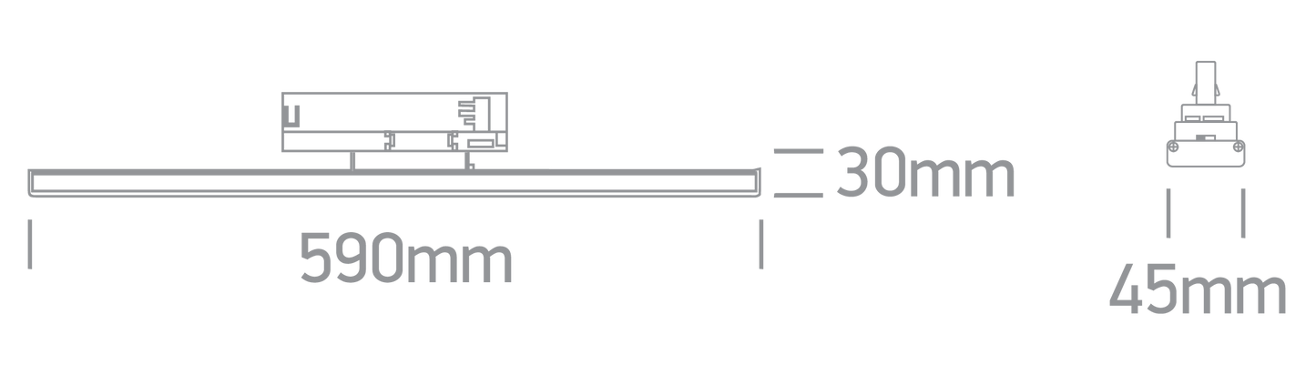 Linear Track Lights CCT V