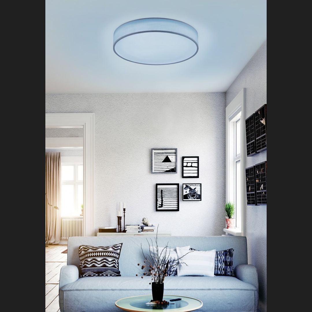 Diamo  - Ceiling lamp - White - Trio