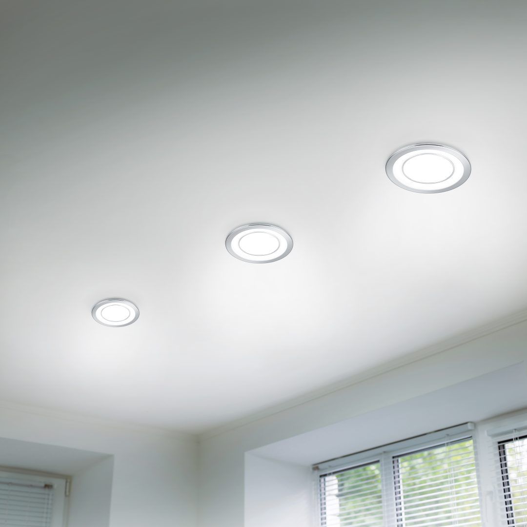 Core  - Recessed lighting - Chrome - Trio