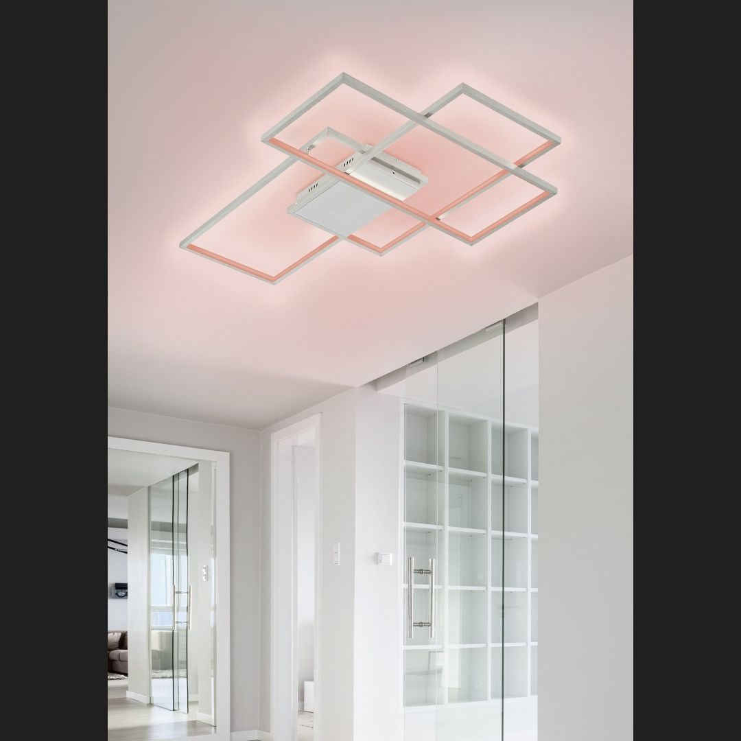 Thiago  - Ceiling lamp - Nickel Matt - Trio