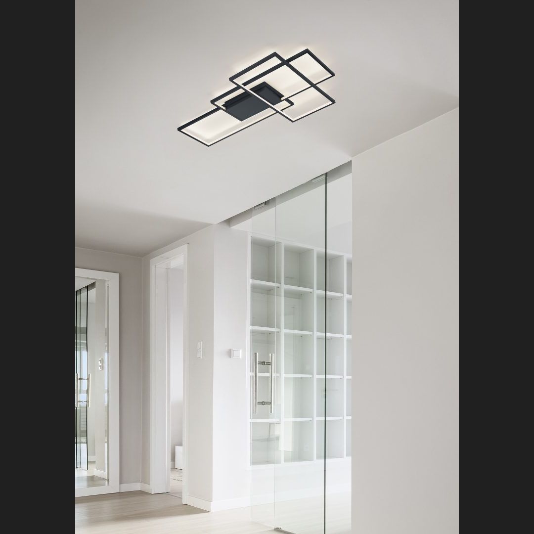 Thiago  - Ceiling lamp - Anthracite - Trio