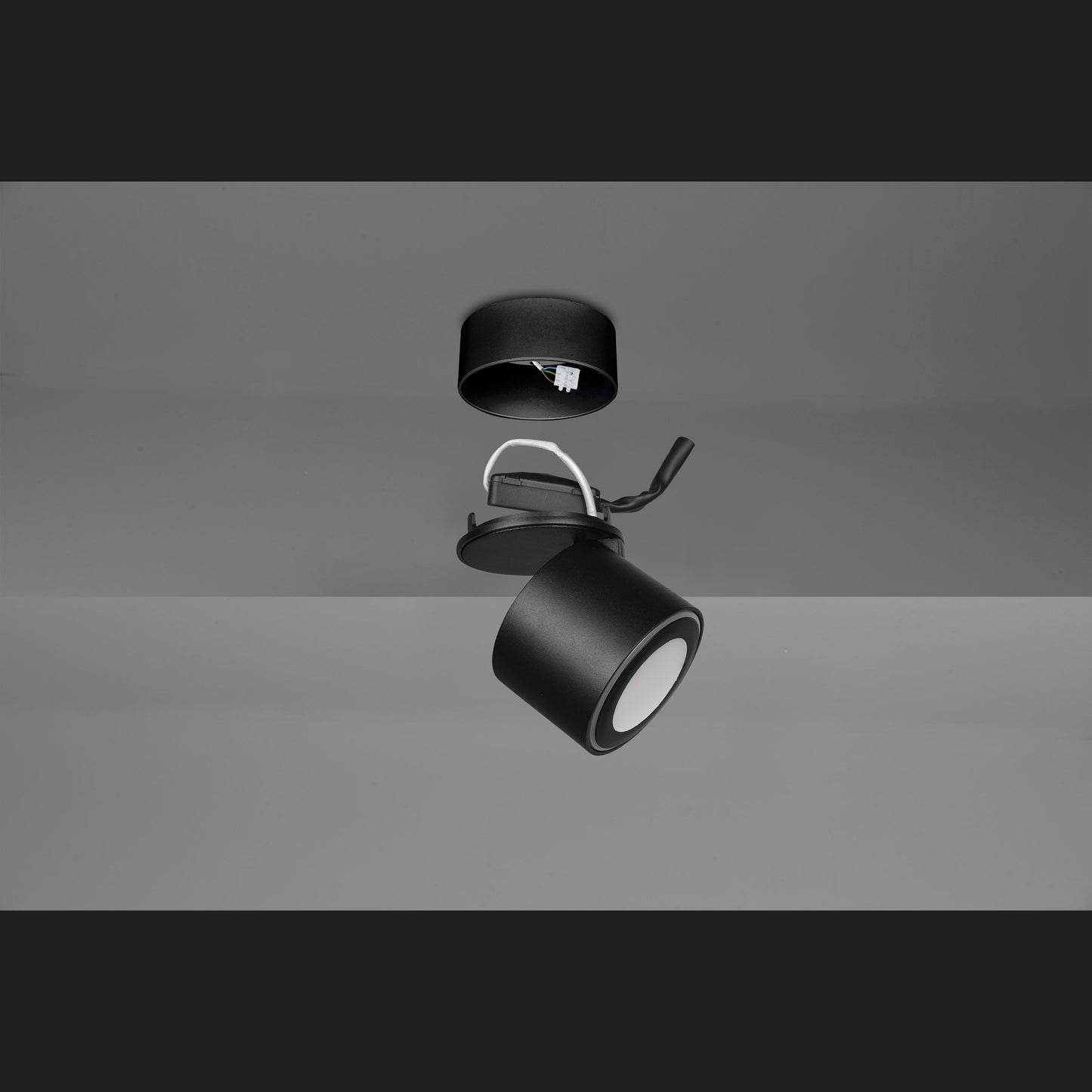Taurus  - Ceiling lamp - Black Matt - Trio