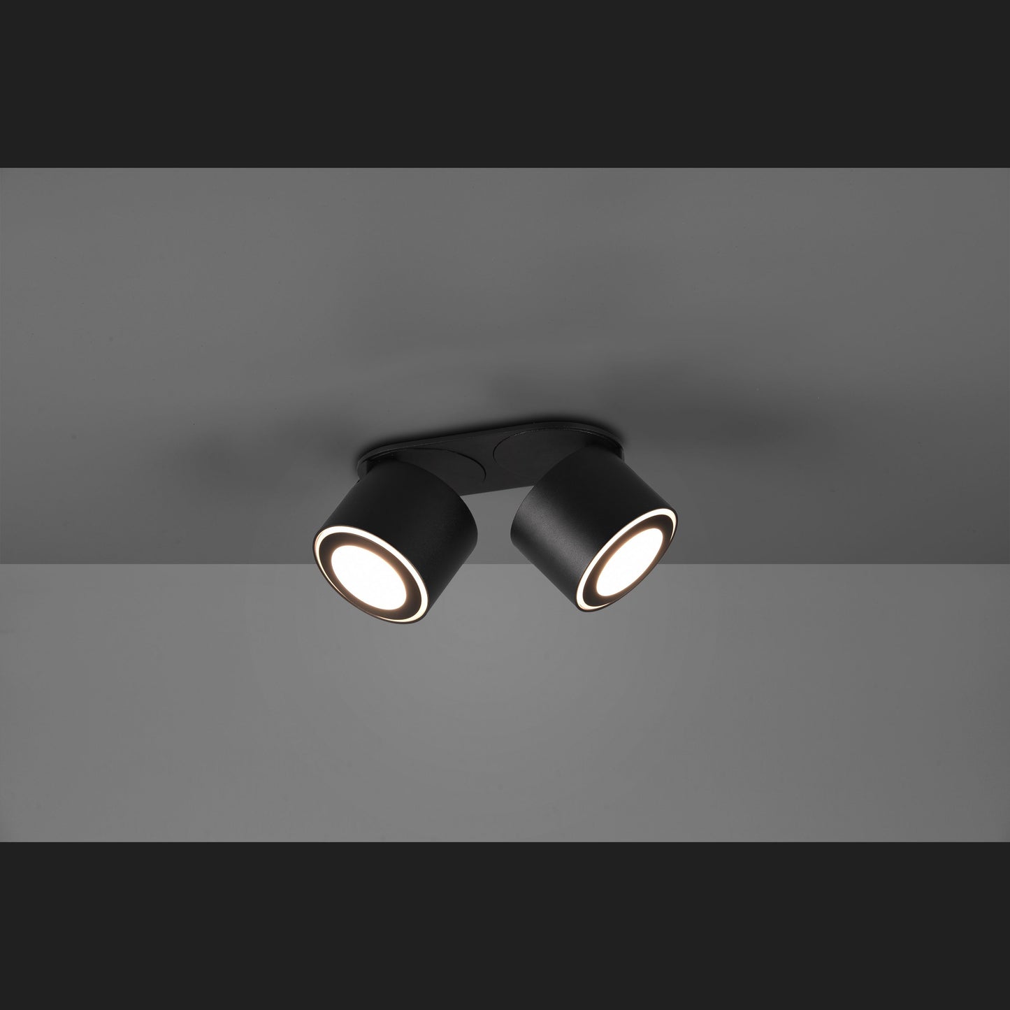 Taurus  - Ceiling lamp - Black Matt - Trio