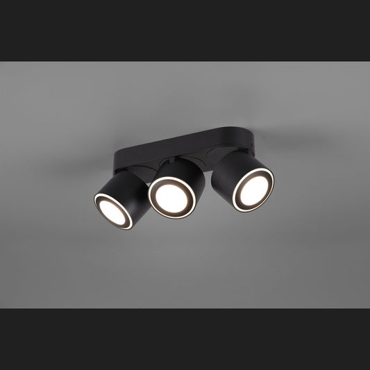 Taurus  - Ceiling lamp - Black Matt - Trio