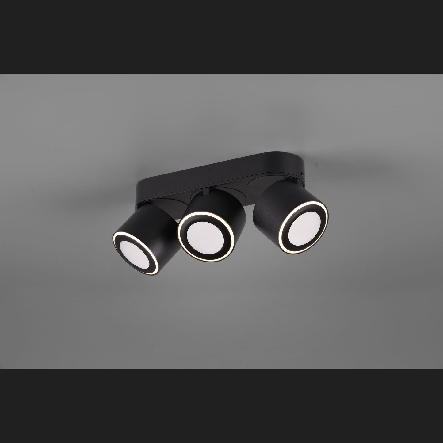 Taurus  - Ceiling lamp - Black Matt - Trio