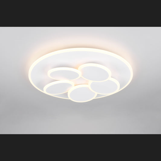 Mandala - Ceiling Lamp - White Matt - Trio - 653210631
