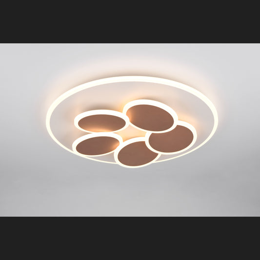 Mandala - Ceiling Lamp - Grey - Trio - 653210676