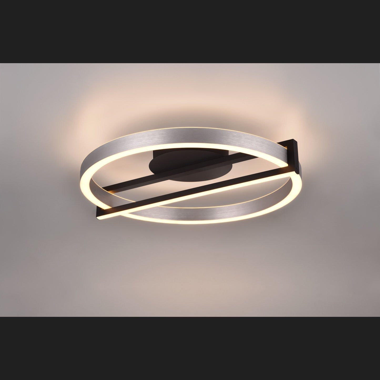 Thompson  - Ceiling lamp - Brushed Aluminium - Trio
