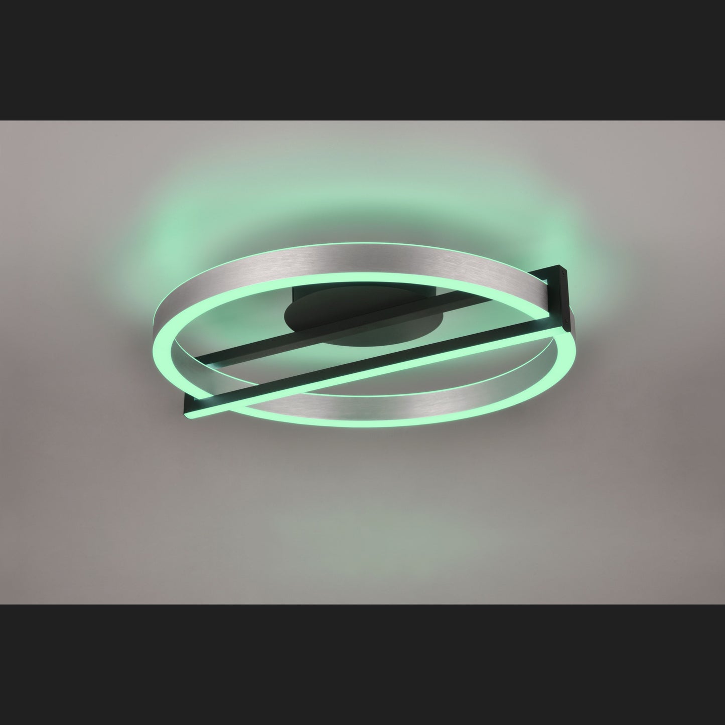 Thompson  - Ceiling lamp - Brushed Aluminium - Trio