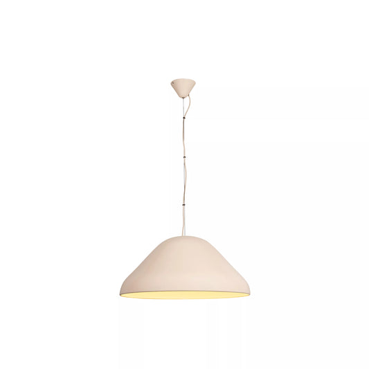 Lucide ANDRES - Pendant light - Ø 56 cm - 1xE27 - Cream | Vibes