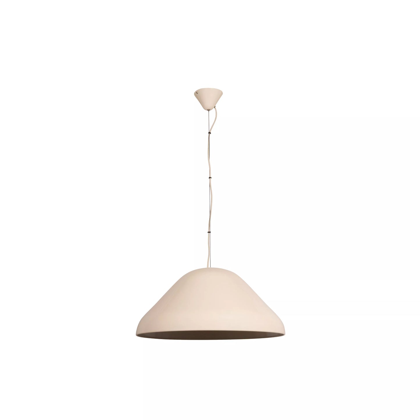 Lucide ANDRES - Pendant light - Ø 56 cm - 1xE27 - Cream | Vibes