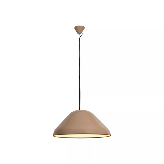Lucide ANDRES - Pendant light - Ø 56 cm - 1xE27 - Taupe | Vibes