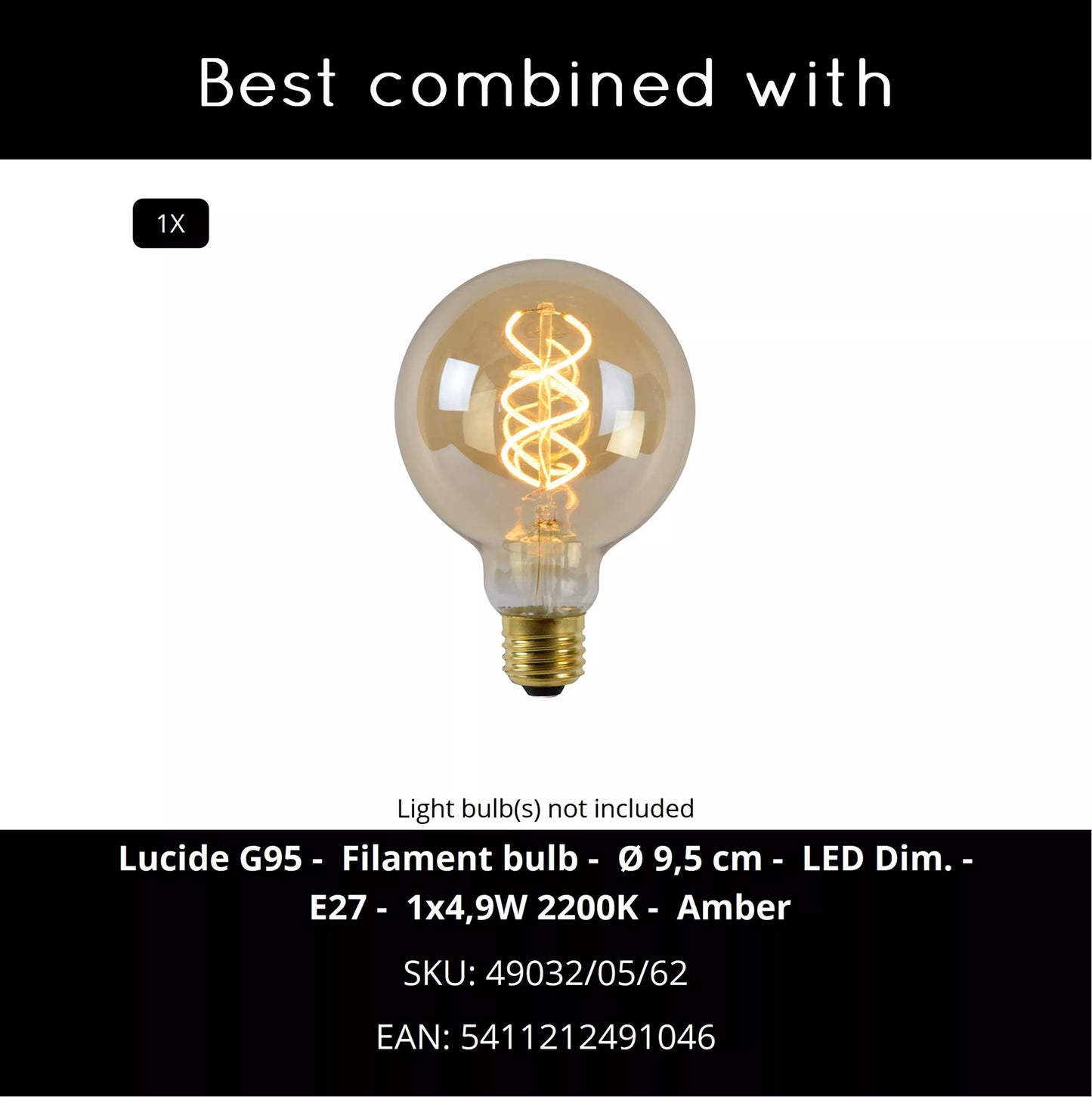 Lucide ANDRES - Pendant light - Ø 56 cm - 1xE27 - Taupe | Vibes