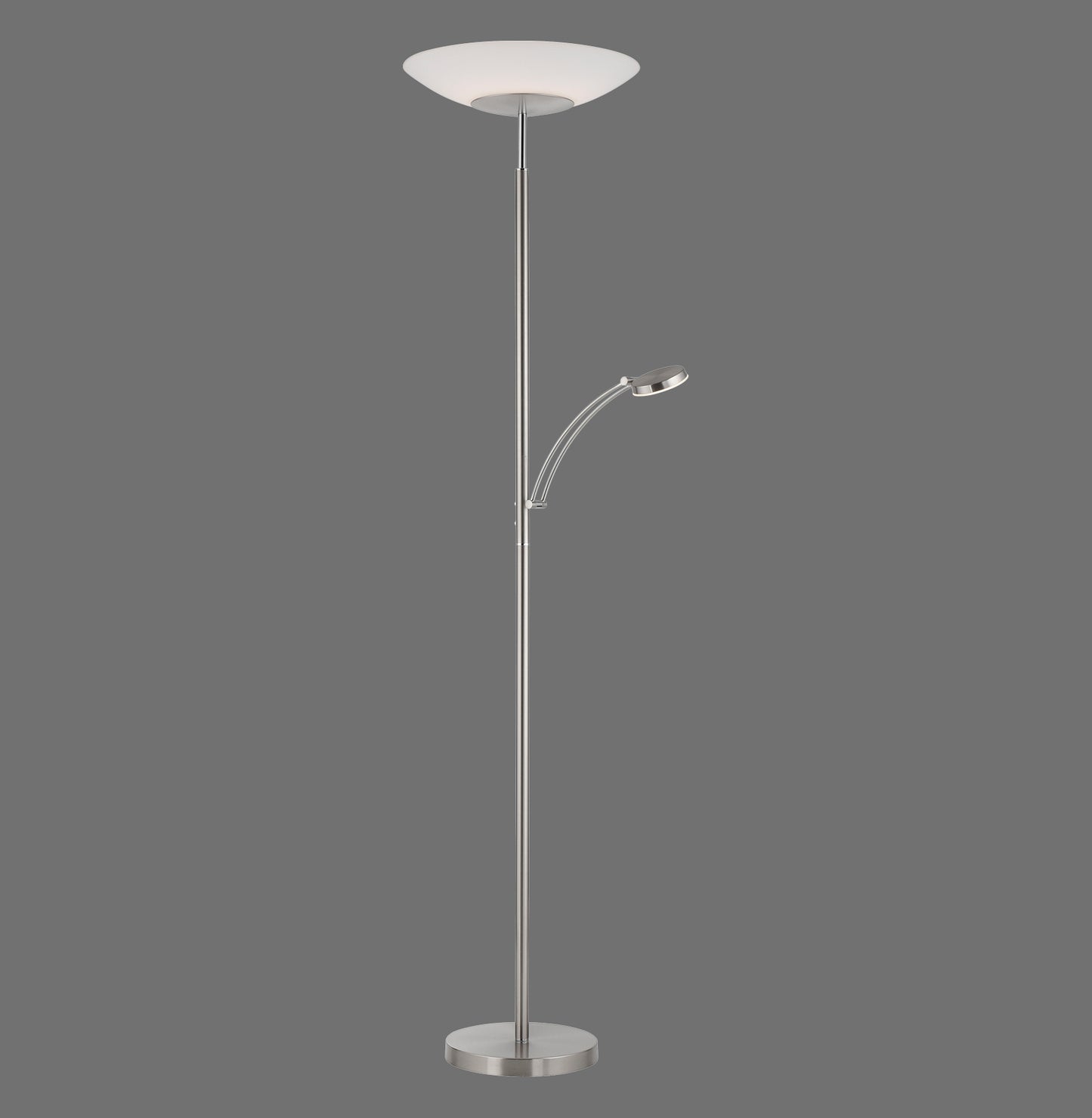 Alfred - Floor Lamp - Steel - By Paul Neuhaus - (655-55)