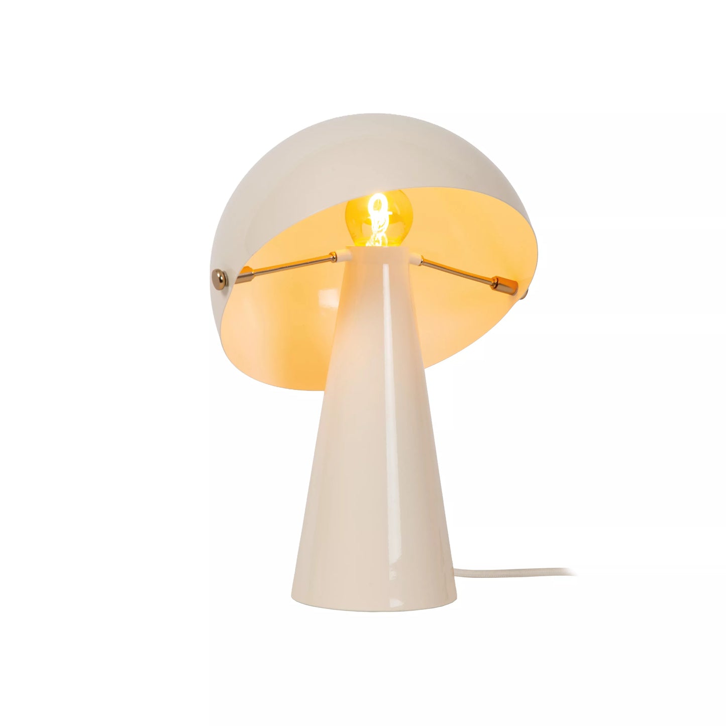 Lucide BARONE - Table lamp - Ø 23 cm - 1xE27 - Cream | Vibes