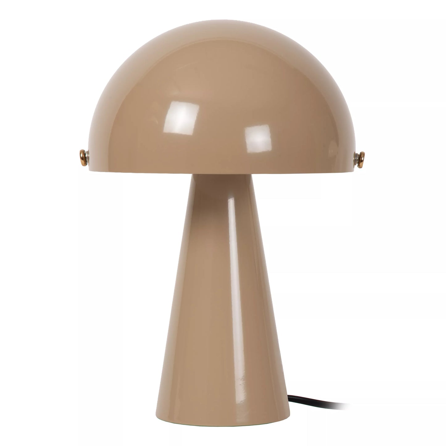 Lucide BARONE - Table lamp - Ø 23 cm - 1xE27 - Taupe | Vibes