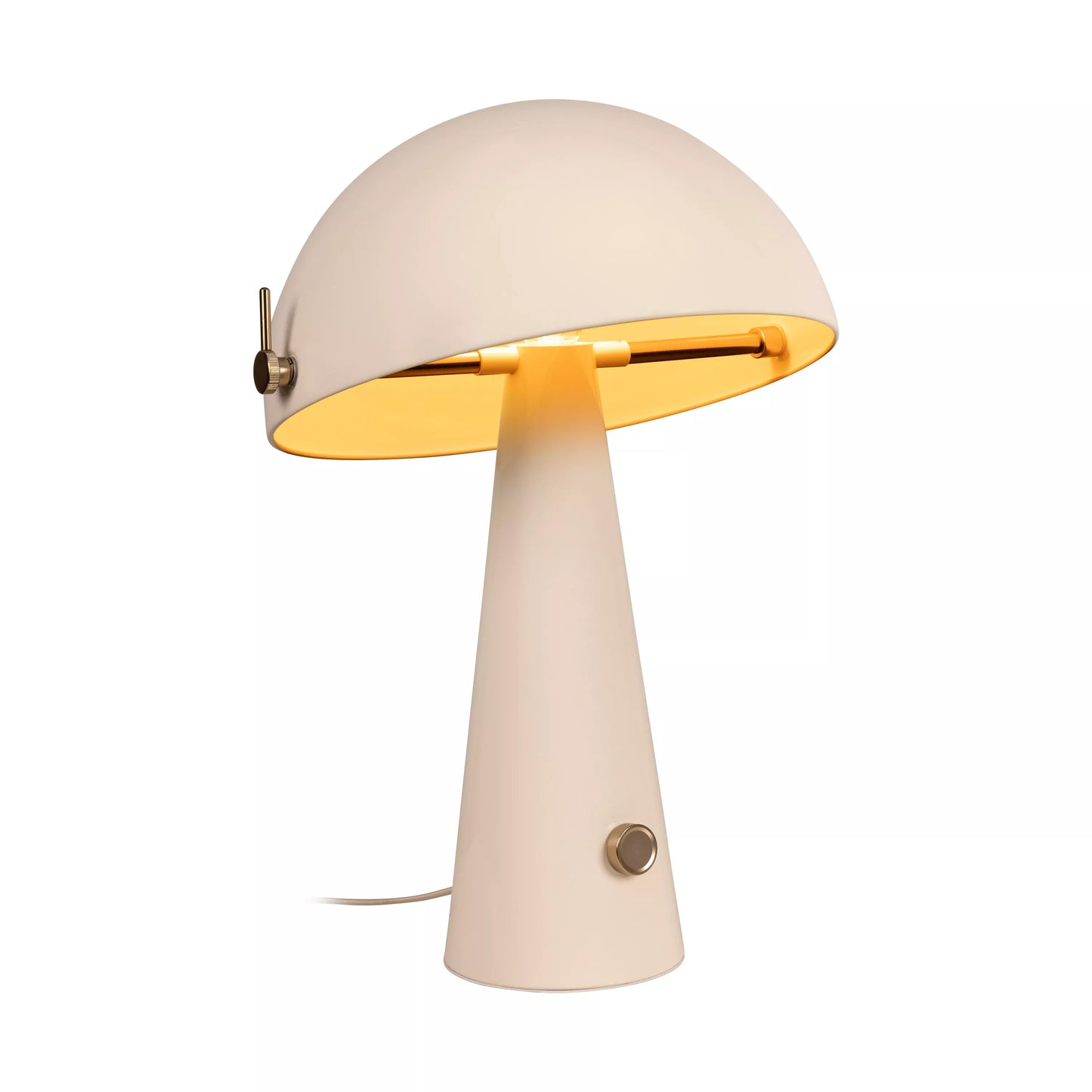 Lucide BARONE - Table lamp - Ø 38 cm - 1xE27 - Cream | Vibes