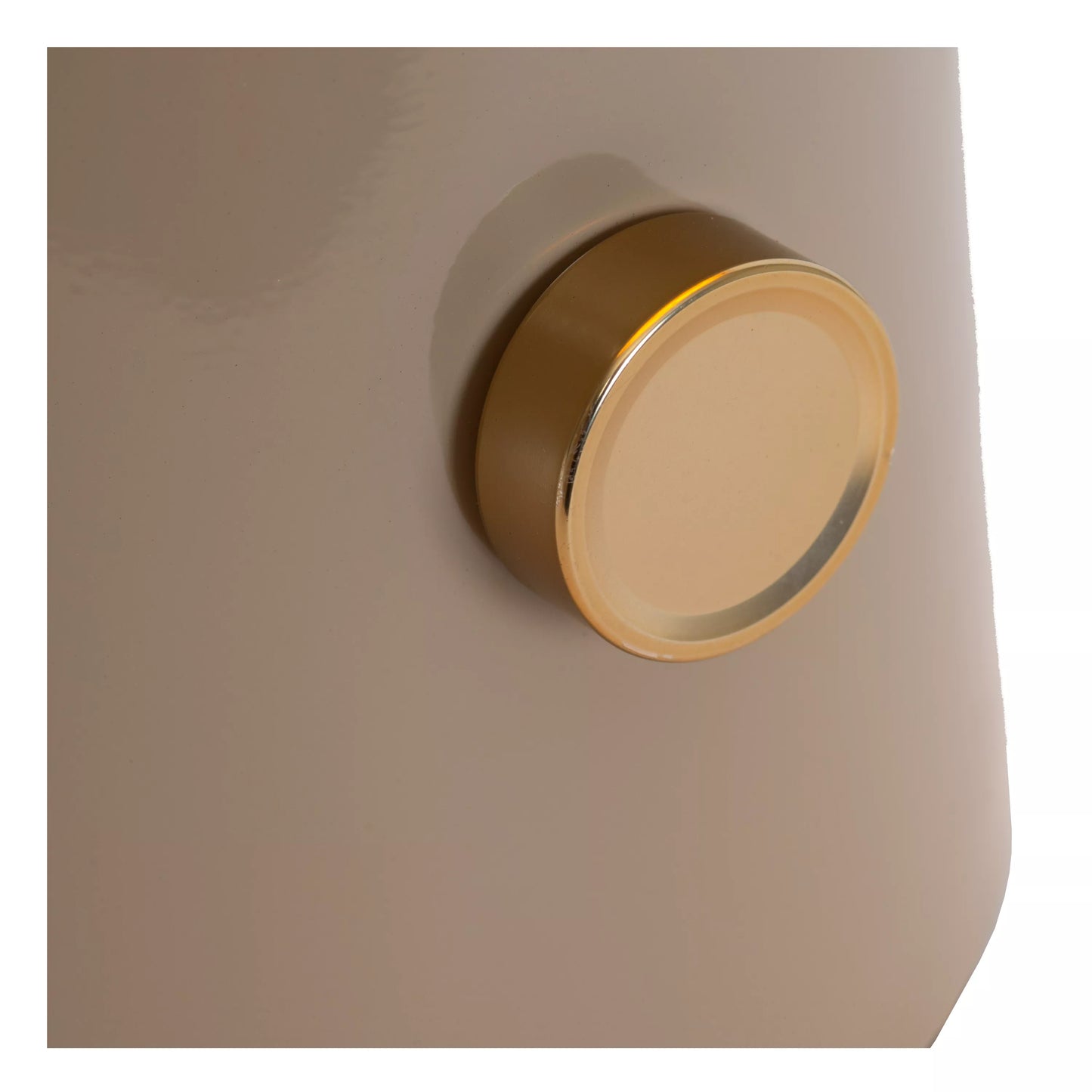 Lucide BARONE - Table lamp - Ø 38 cm - 1xE27 - Taupe | Vibes