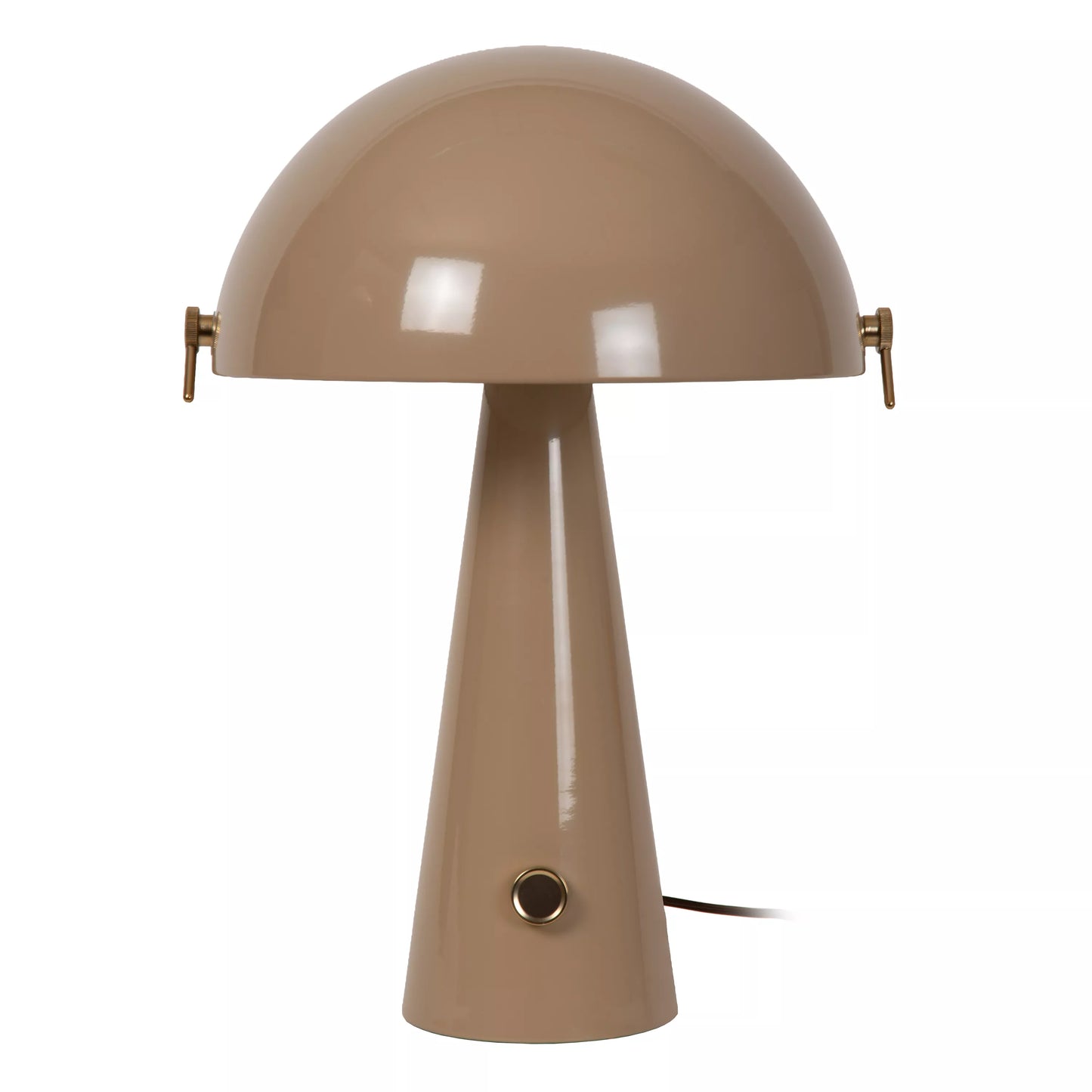 Lucide BARONE - Table lamp - Ø 38 cm - 1xE27 - Taupe | Vibes